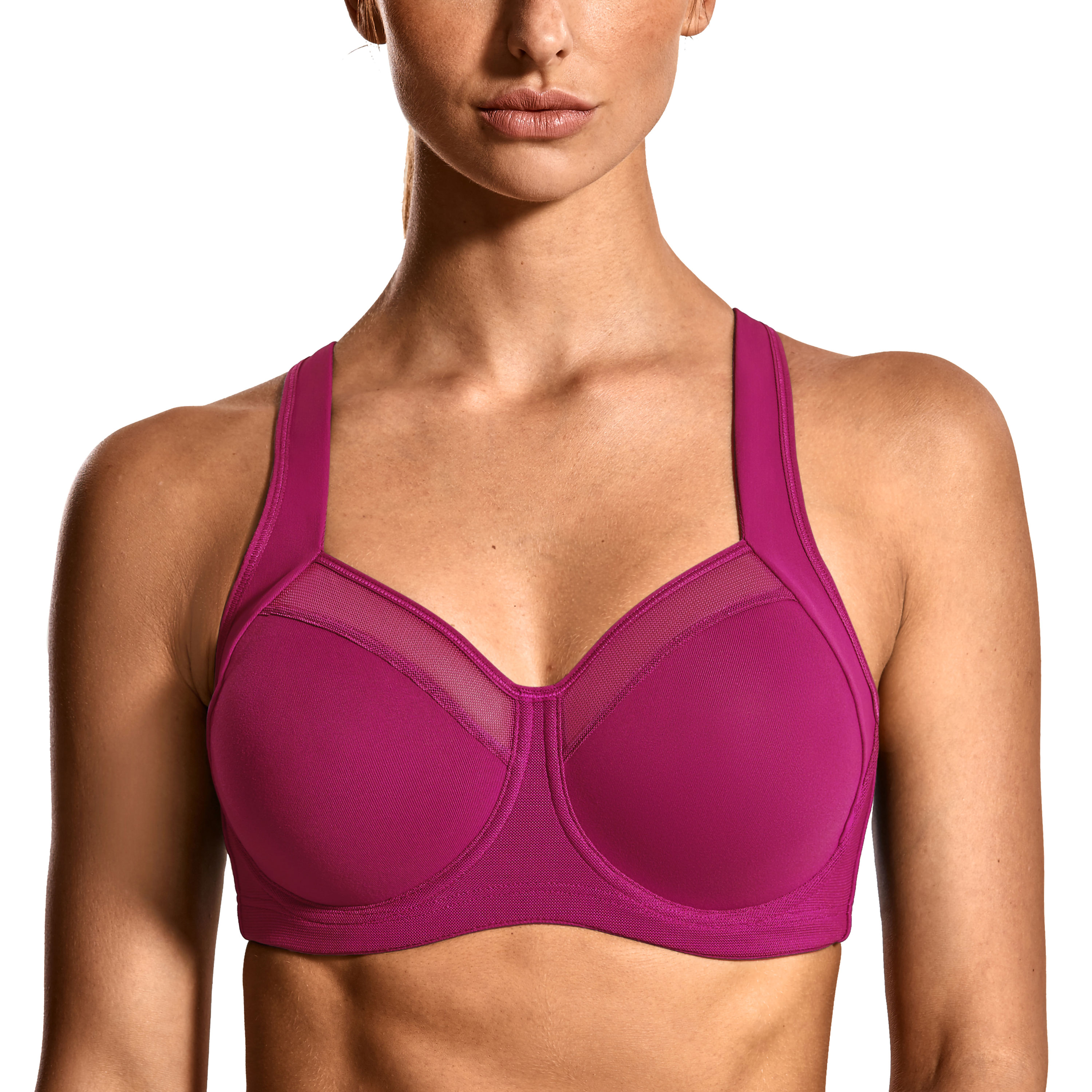 SYROKAN Womens' Sports Bra High Impact Support Australia