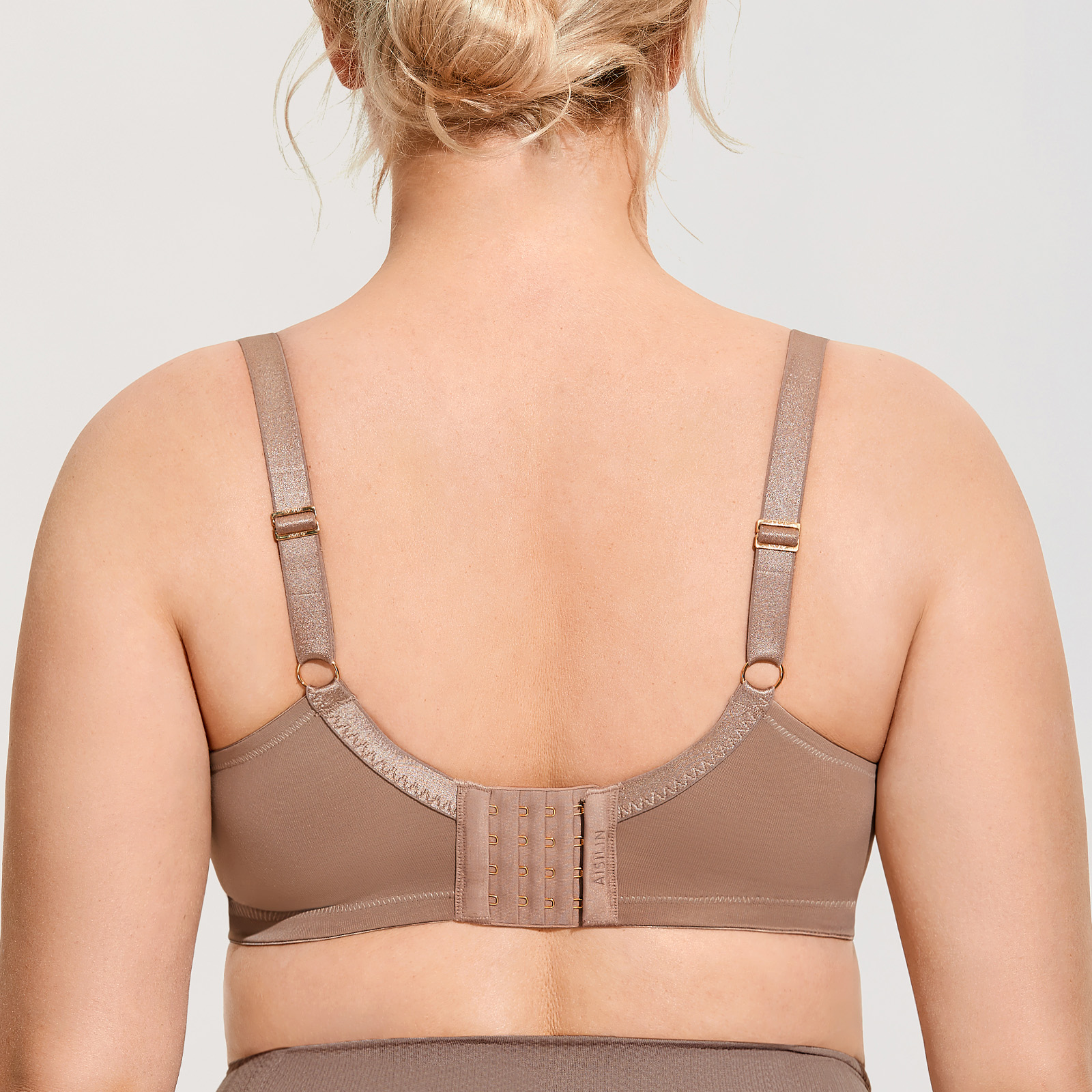 Aisilin Womens Minimizer Lace Bra Plus Size Unlined Underwire Full Coverage Ebay