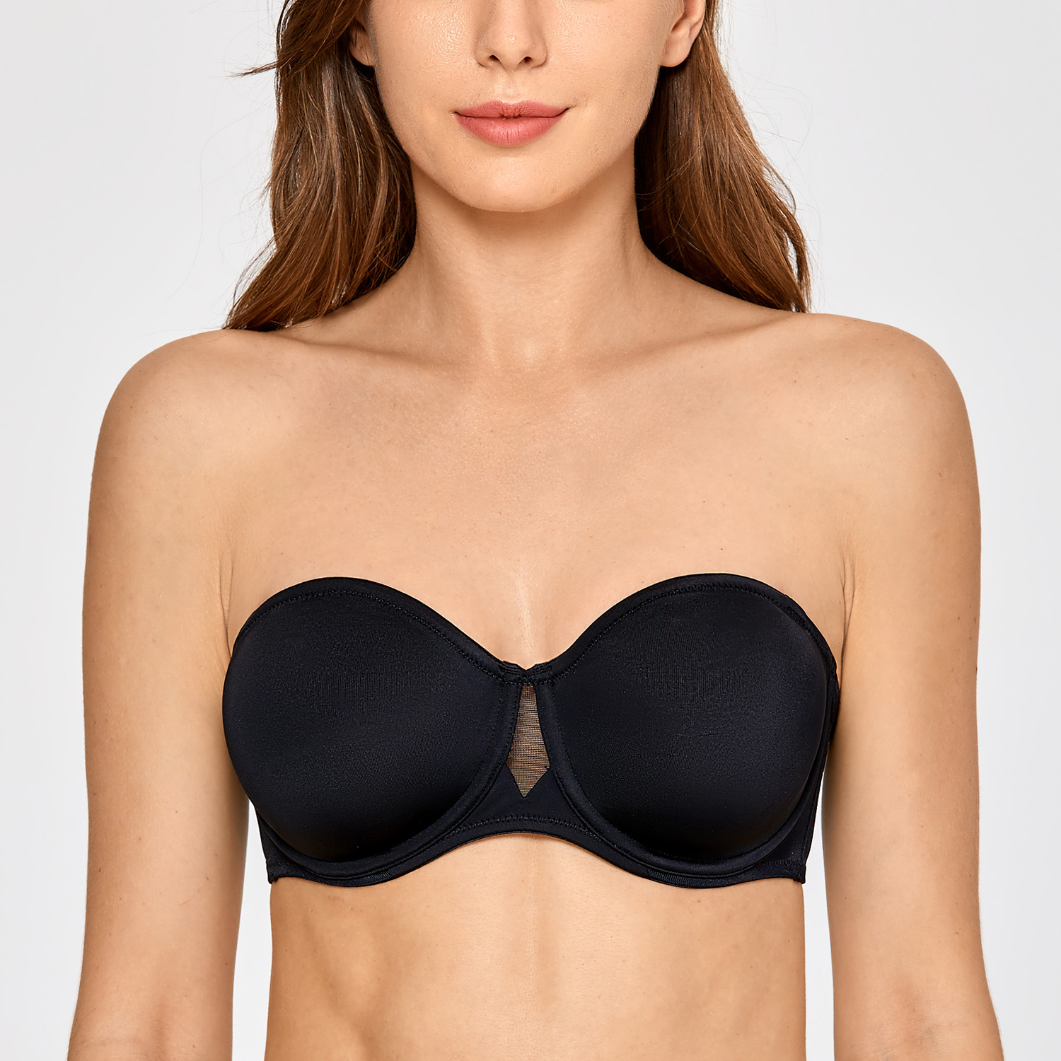 non underwired strapless bra