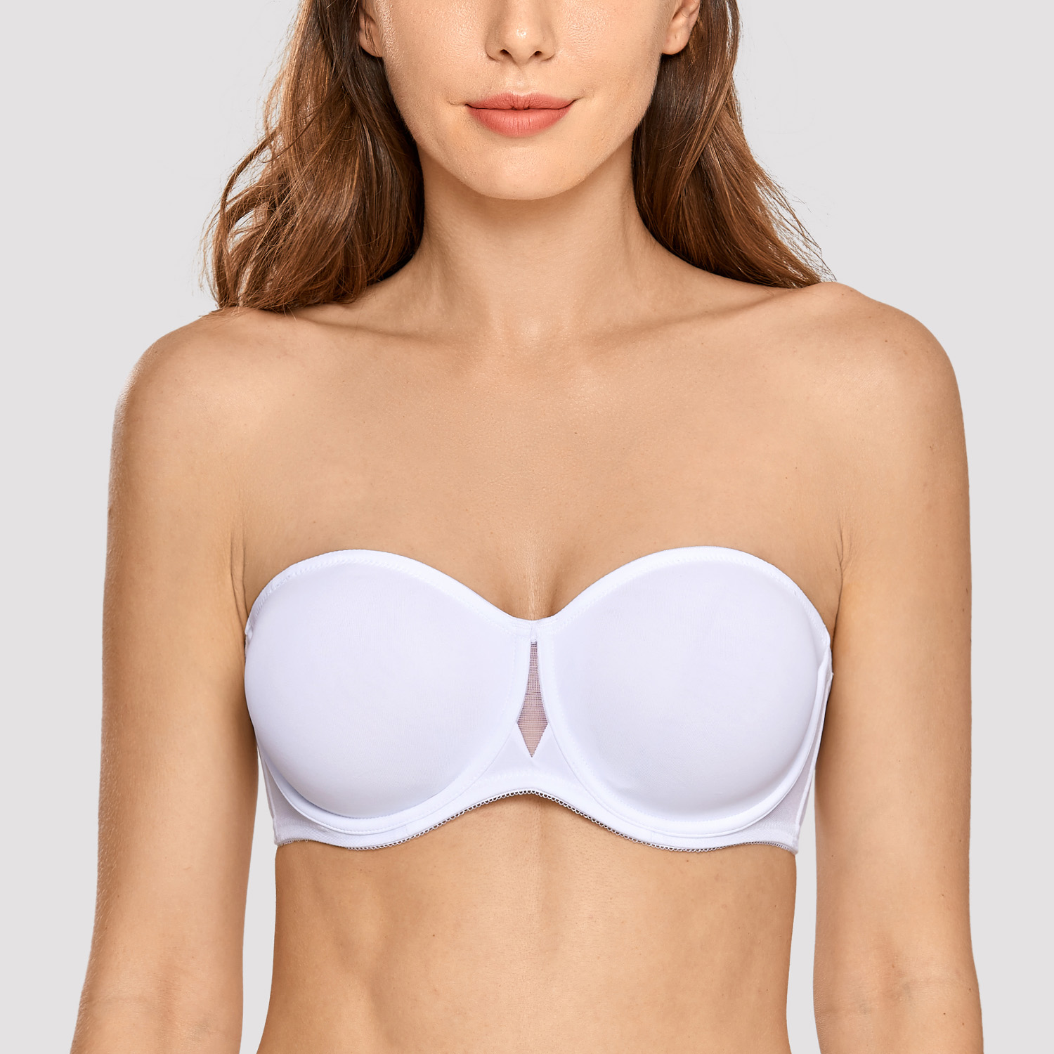 non underwired strapless bra