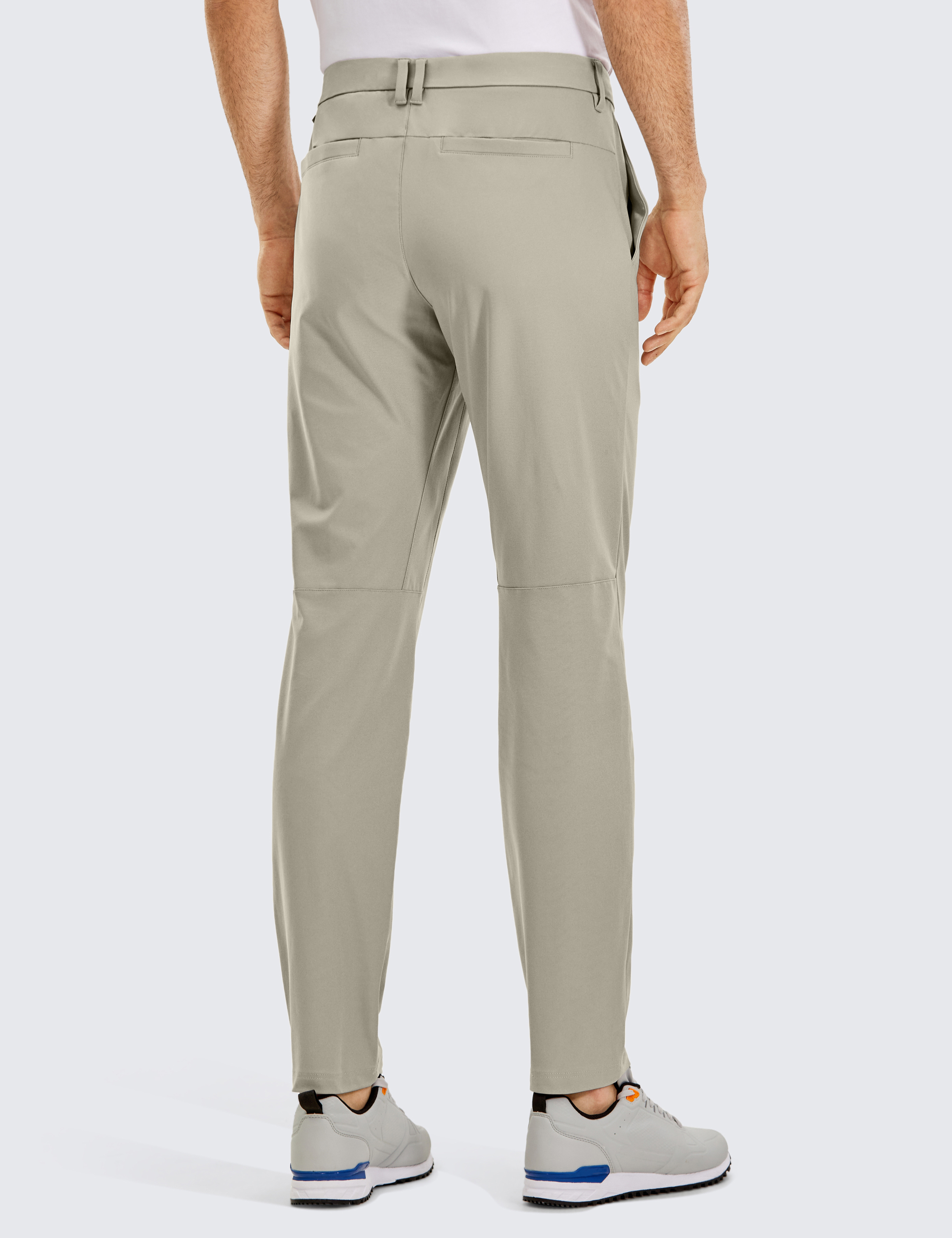CRZ YOGA All-Day Comfy Classic-Fit Men's 34 Inches Golf Pants with Pockets