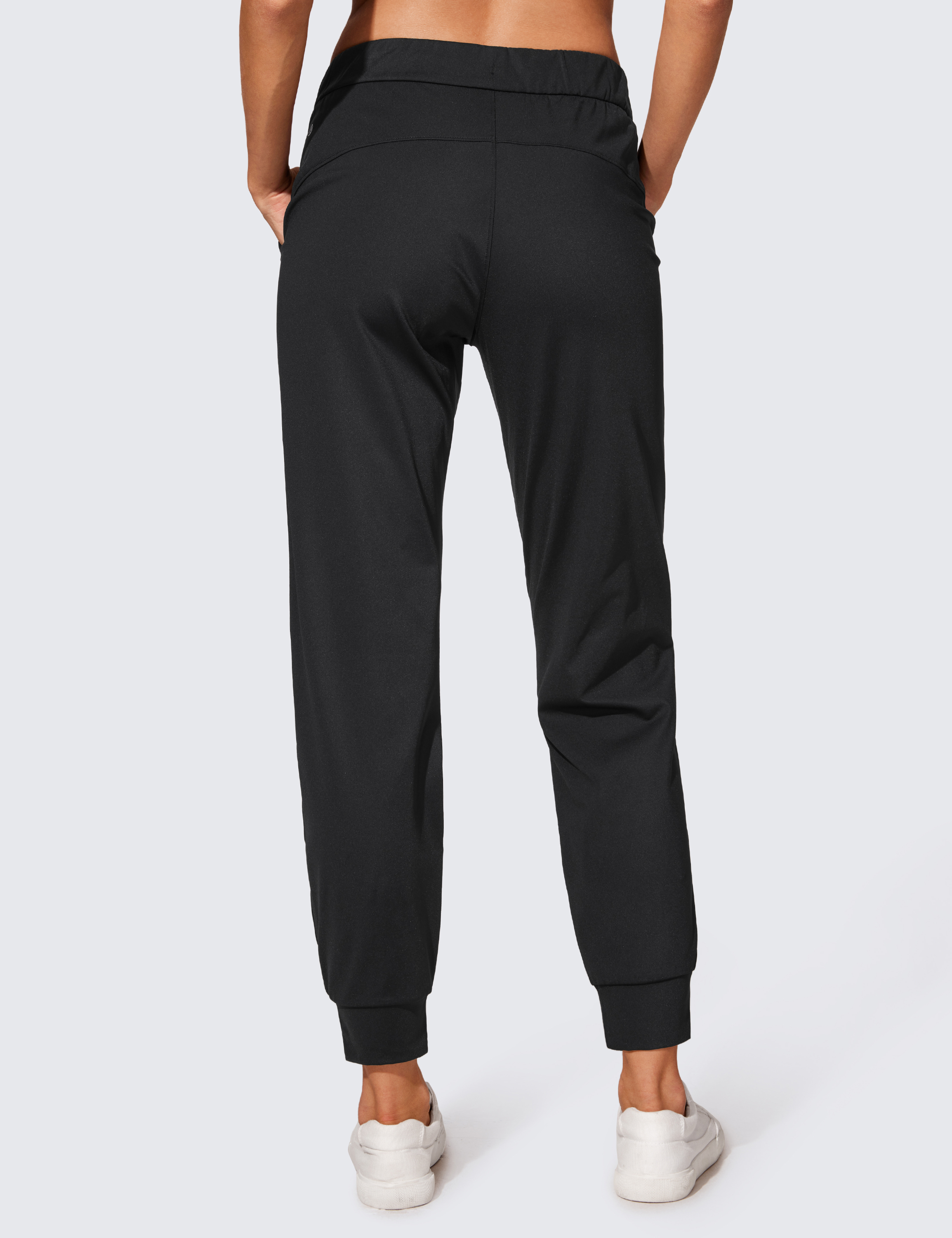CRZ YOGA Women's High Rise 5-Pocket Golf Pants with Pockets 27