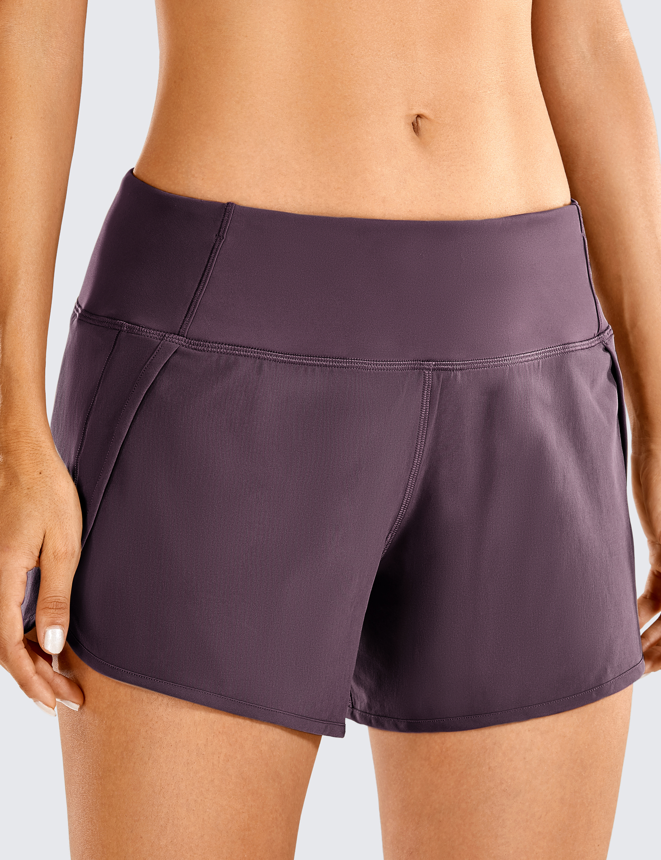 CRZ YOGA Women Sport Shorts Quick-Dry 