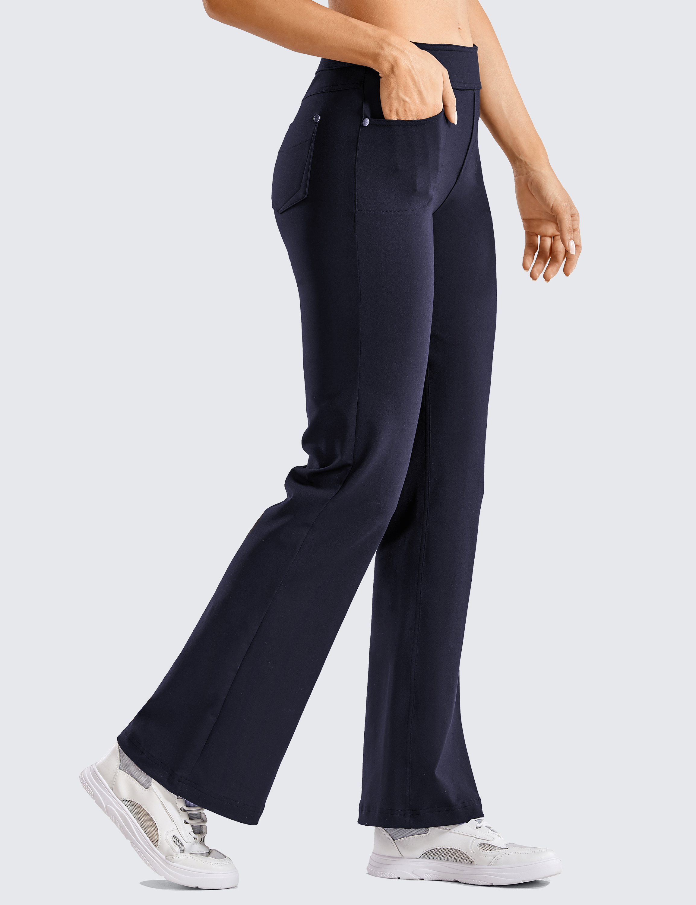 Flare Yoga Pants With Pockets  International Society of Precision