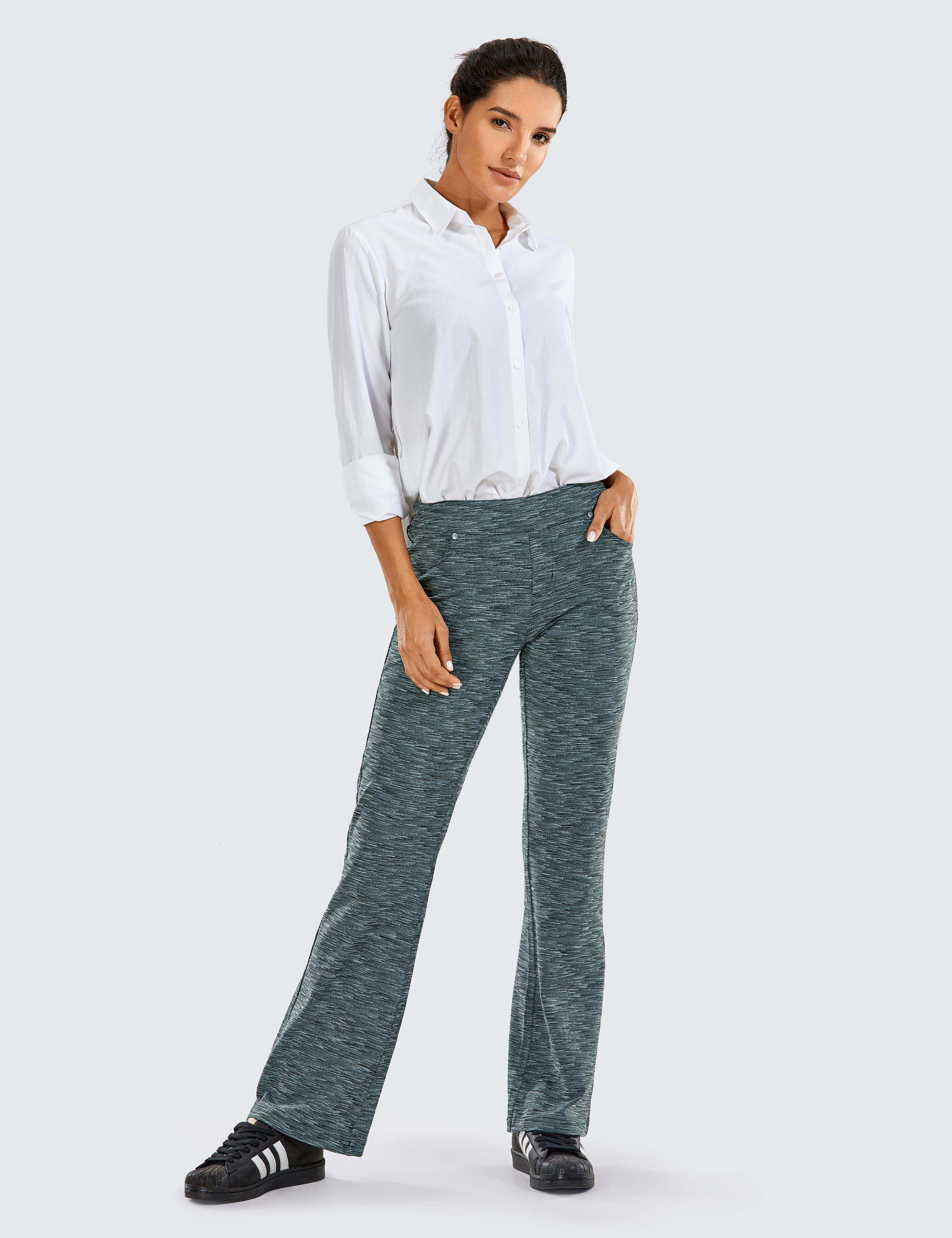bootcut yoga pants with pockets