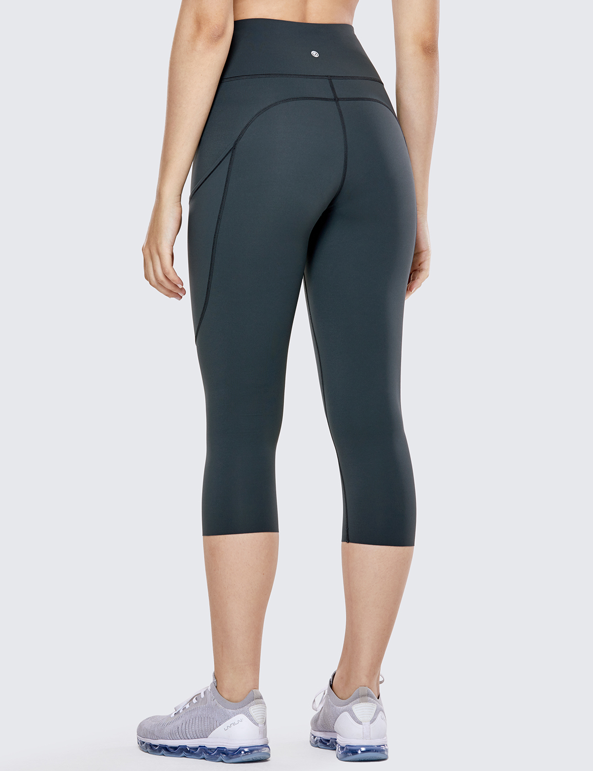 running capri leggings with pockets
