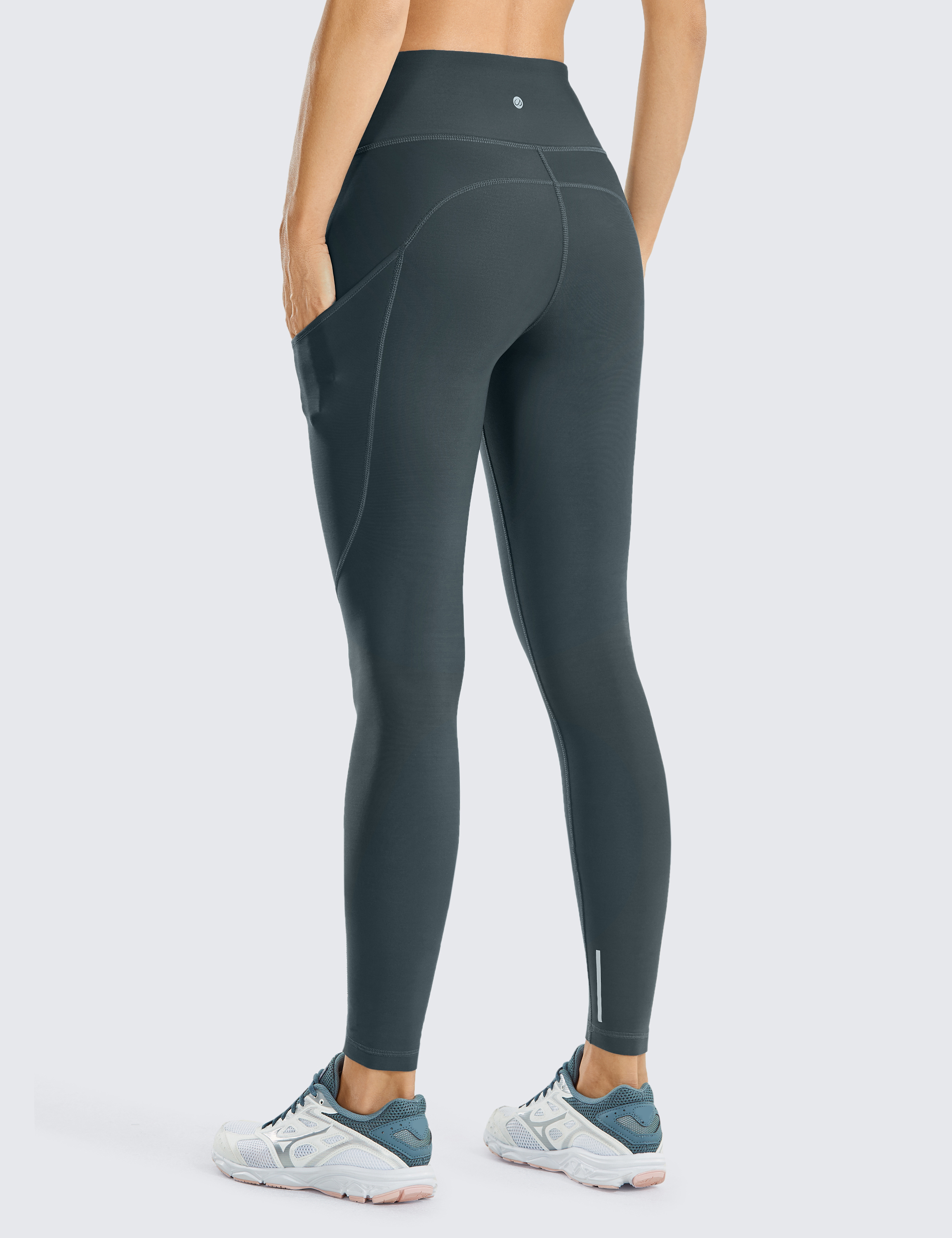 crz yoga fleece lined leggings