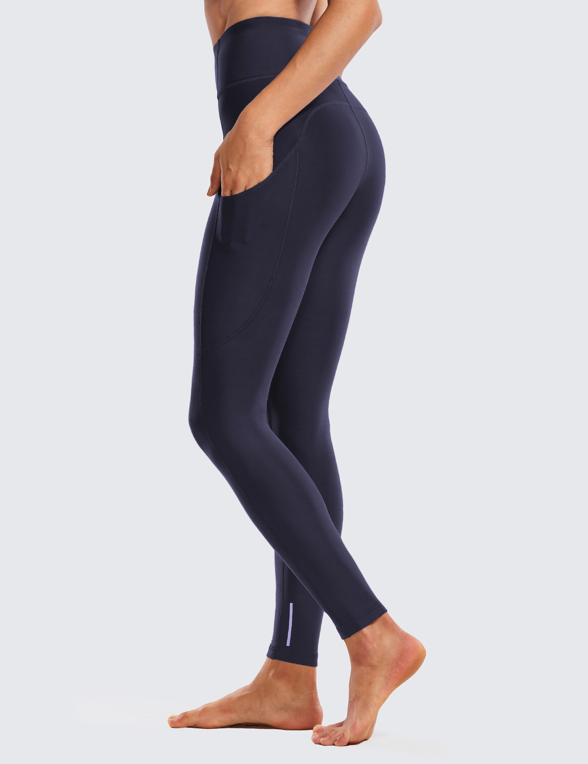 crz yoga fleece lined leggings