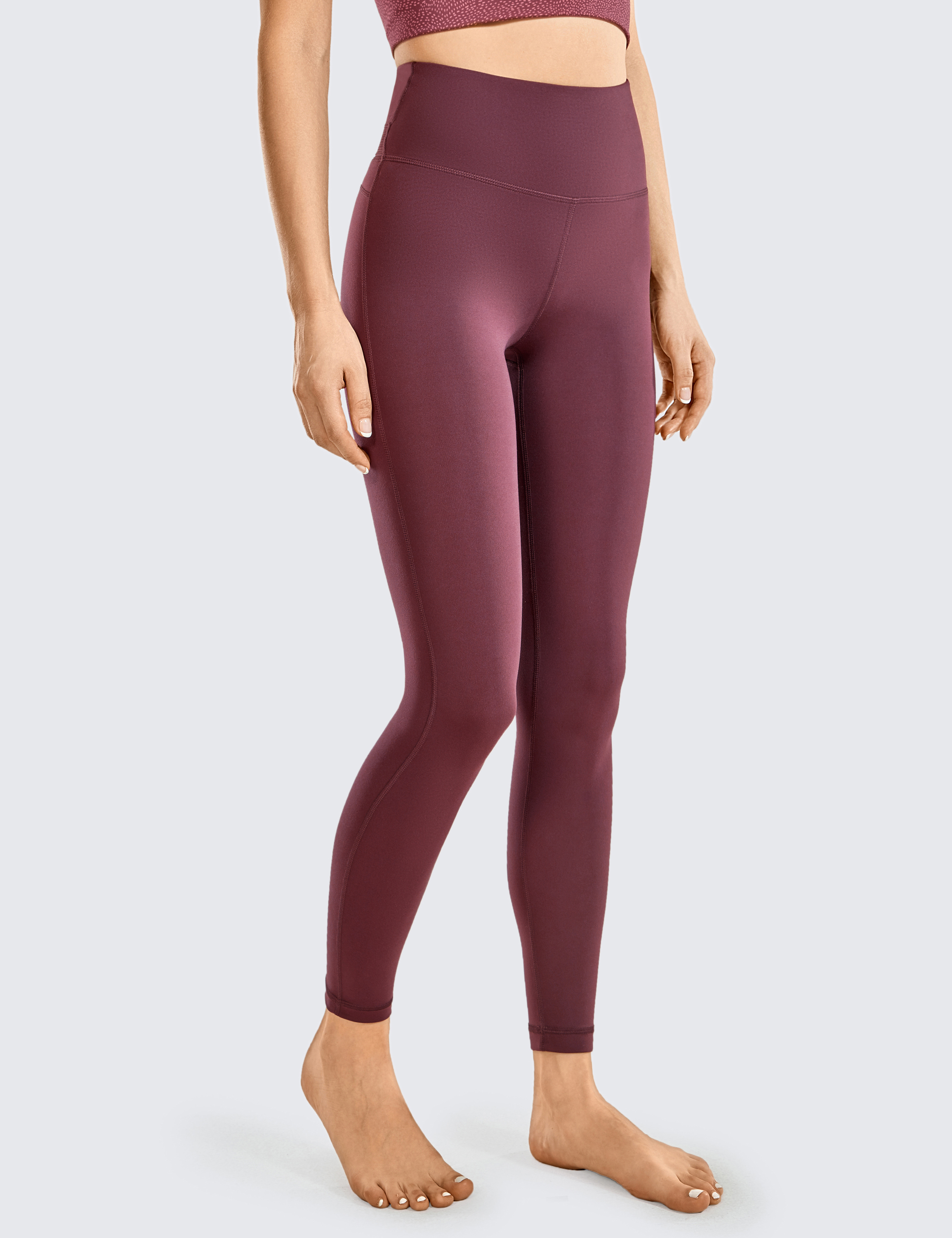 crz yoga fleece lined leggings