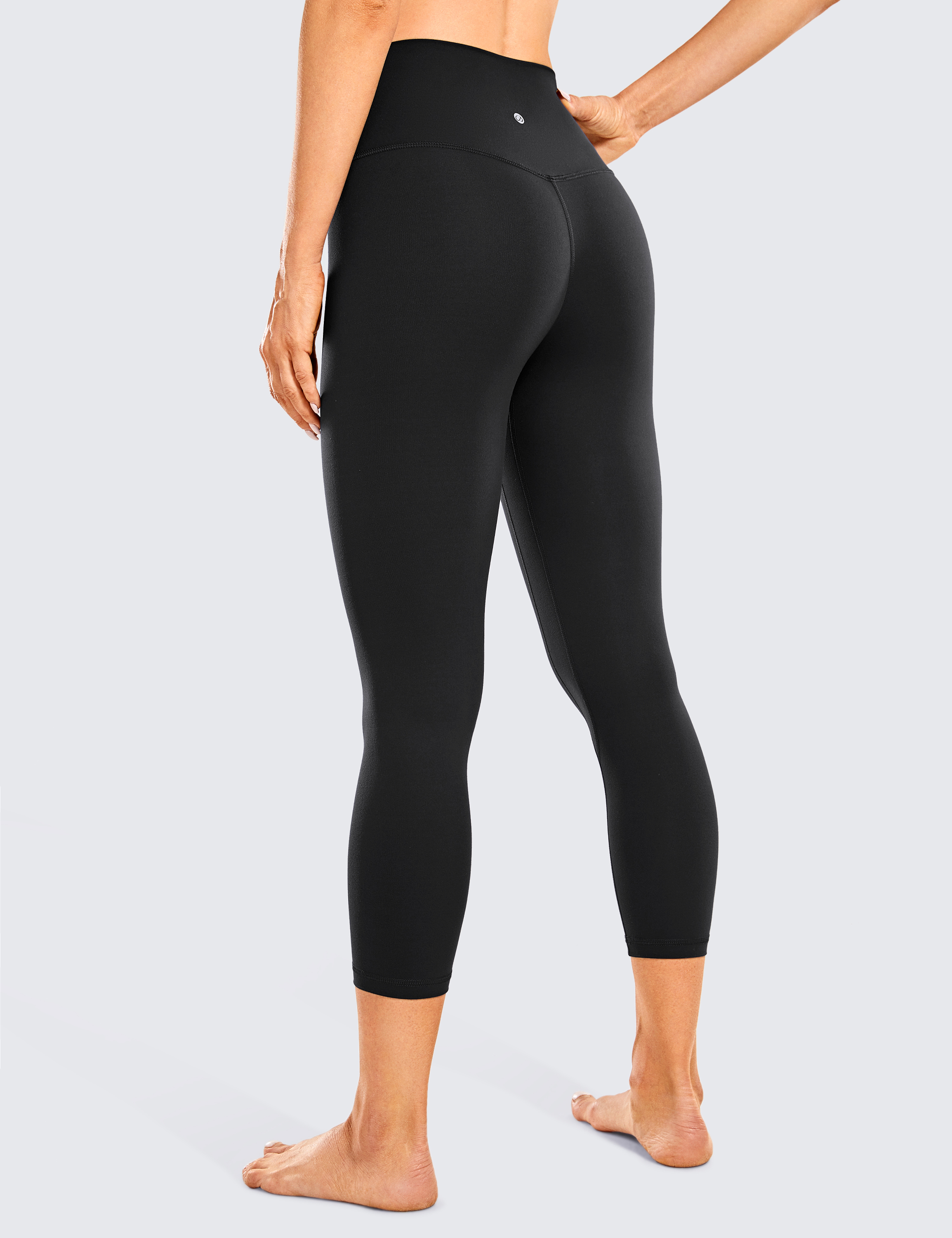 CRZ YOGA Womens Naked Feeling Workout Capris Leggings 21 Inches - High  Waisted Gym Tummy Control Yoga Pants with Pockets, The Heartbeat Powder, XL:  Buy Online at Best Price in UAE 