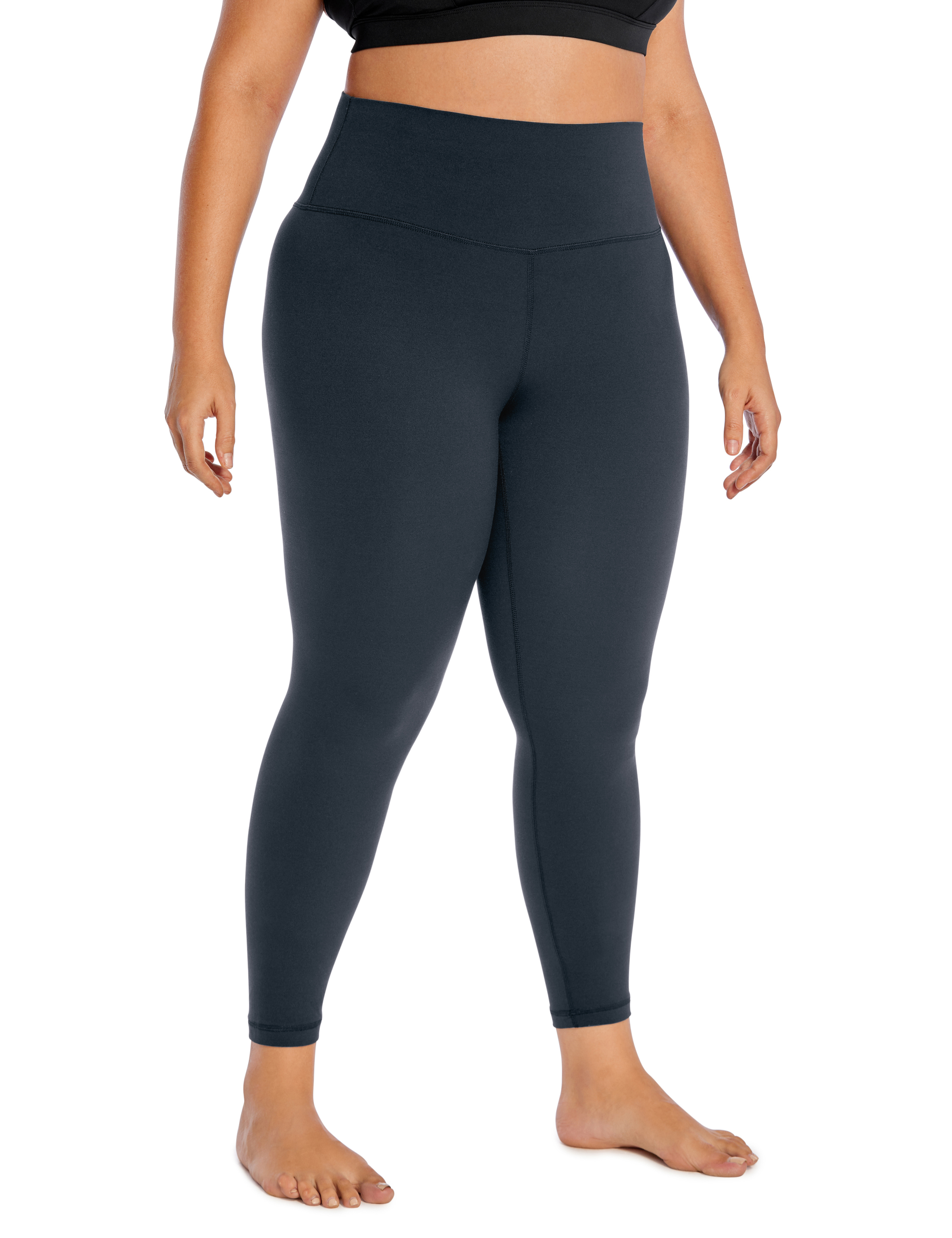 CRZ YOGA Butterluxe Womens 25 Inches Plus Size Leggings High