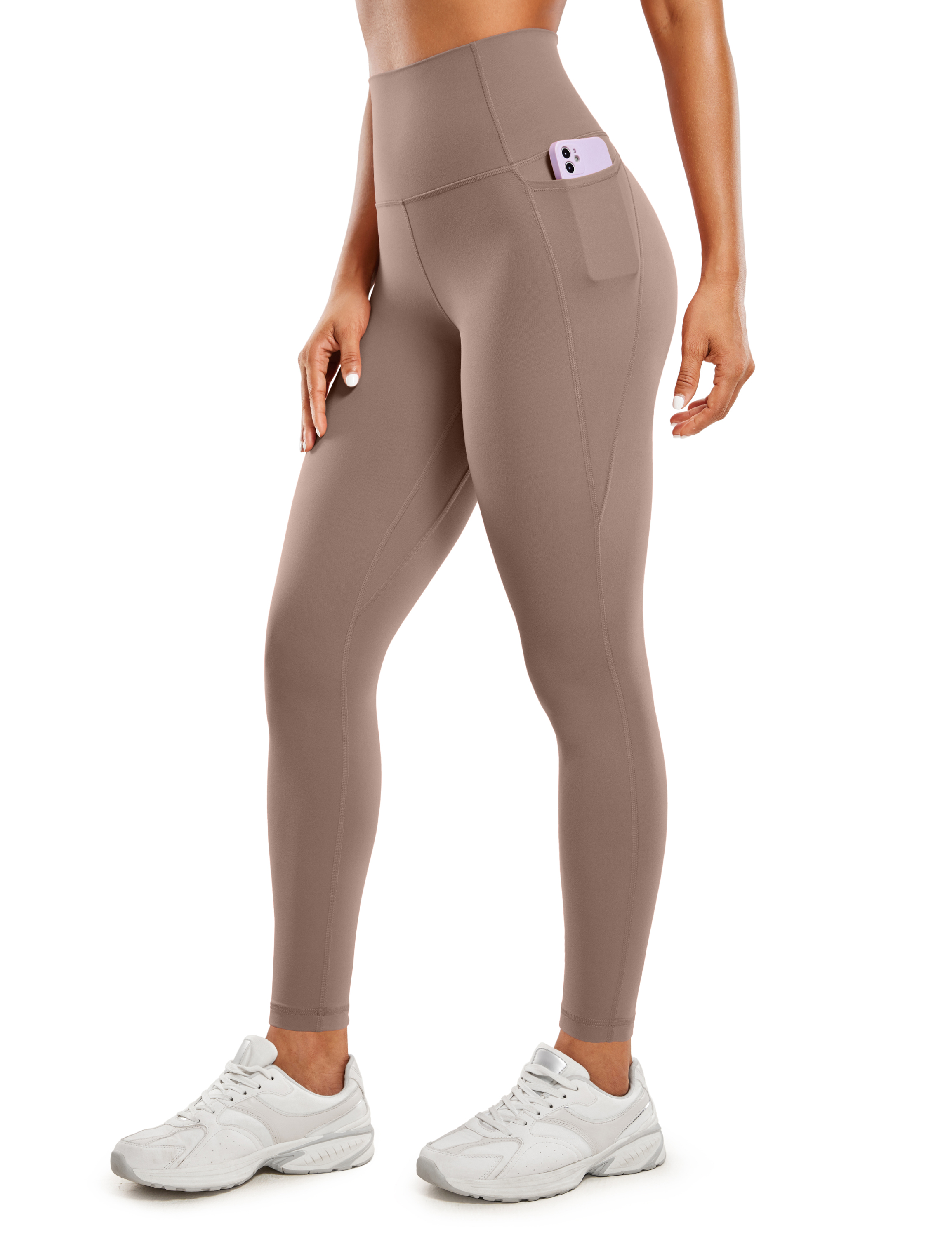CRZ YOGA Womens Butterluxe Workout Leggings 28 inches High Waisted