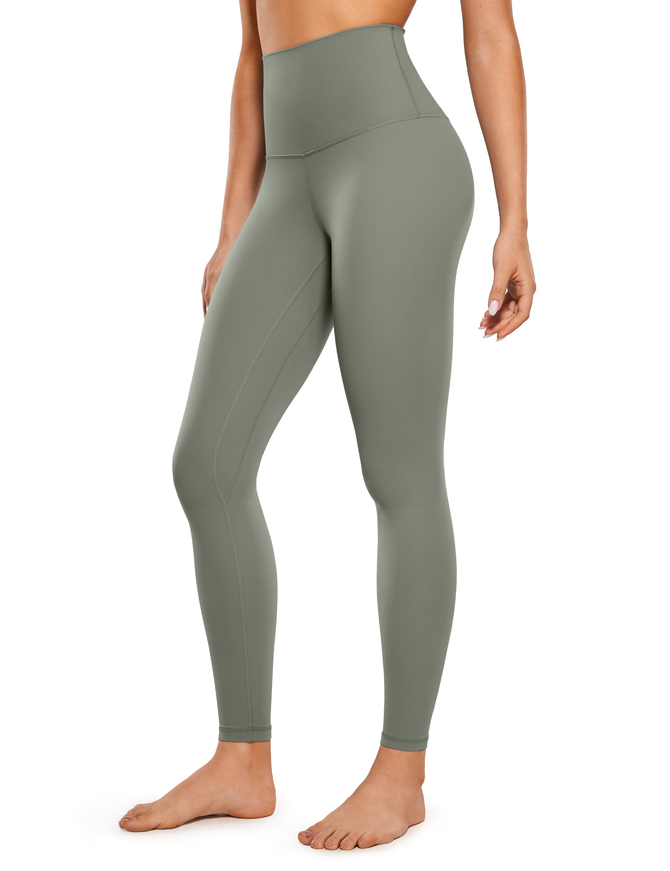 CRZ YOGA Butterluxe Super High Waisted Workout Leggings 28 Inches