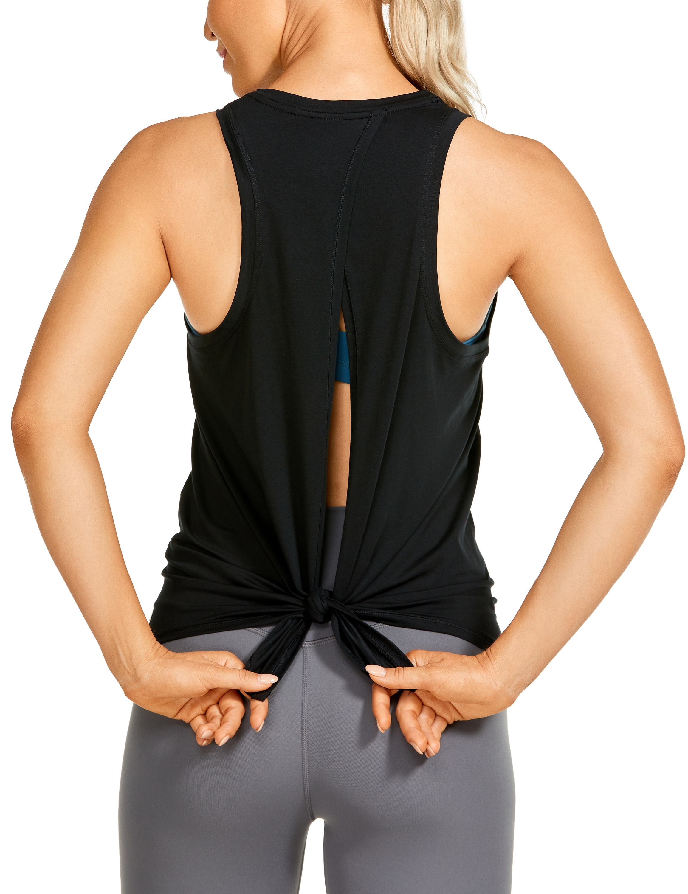 CRZ YOGA Sports Tank Tops für Damen Racerback Oberteile Yoga Fitness T-Shirt Tops 