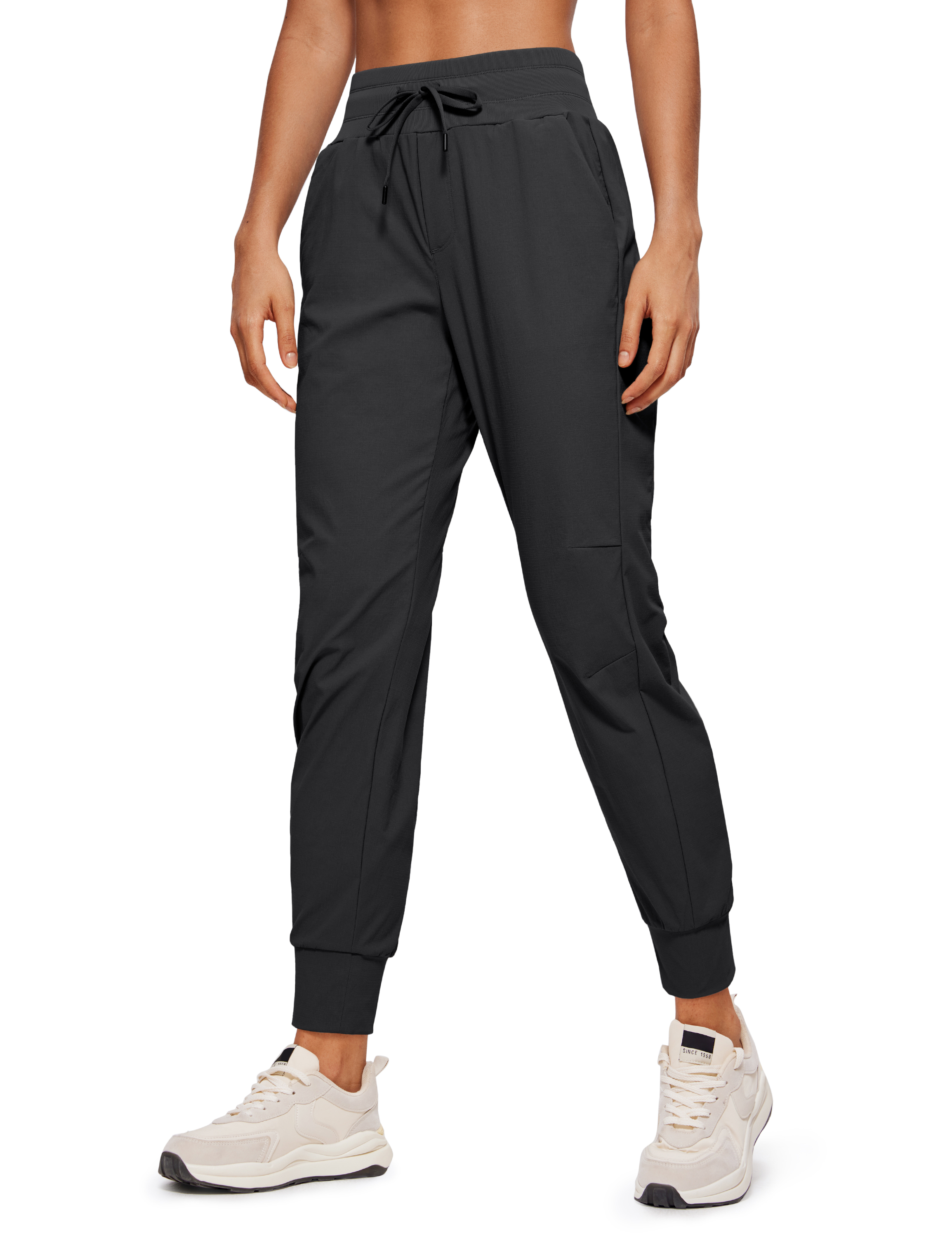 CRZ YOGA Ripstop Jogger for Women 27.5 Inches Trave Hiking Pants with  Pockets