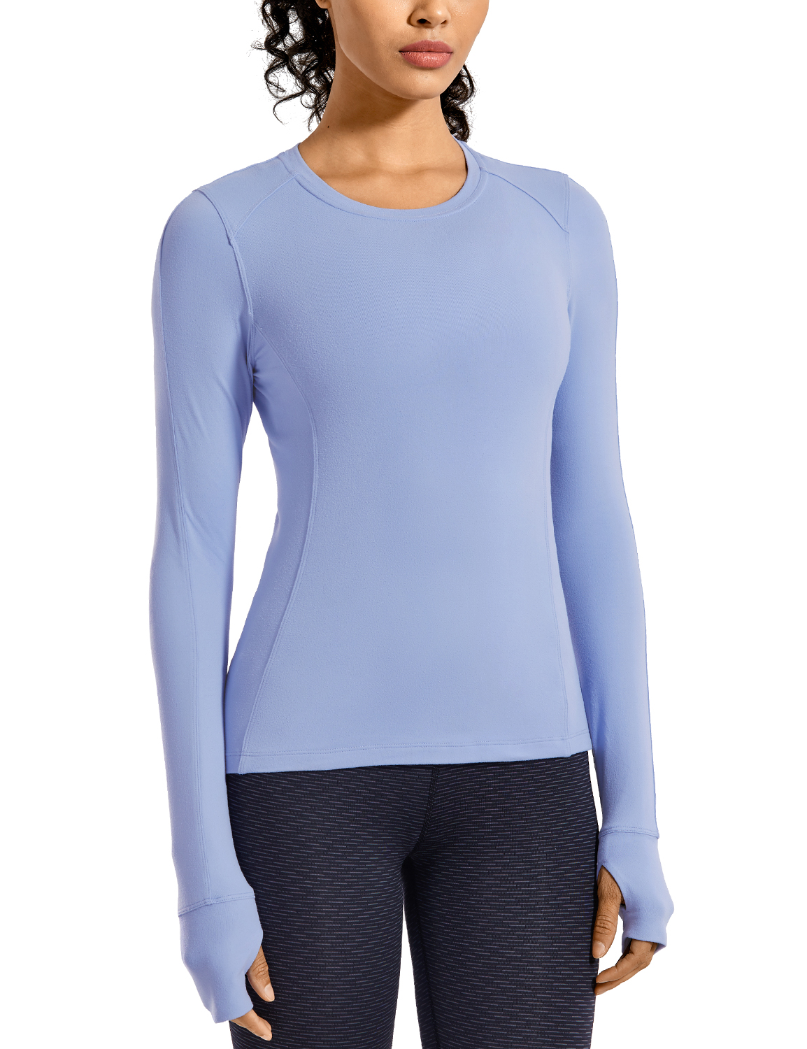 CRZ YOGA Women's Long Sleeve Running 