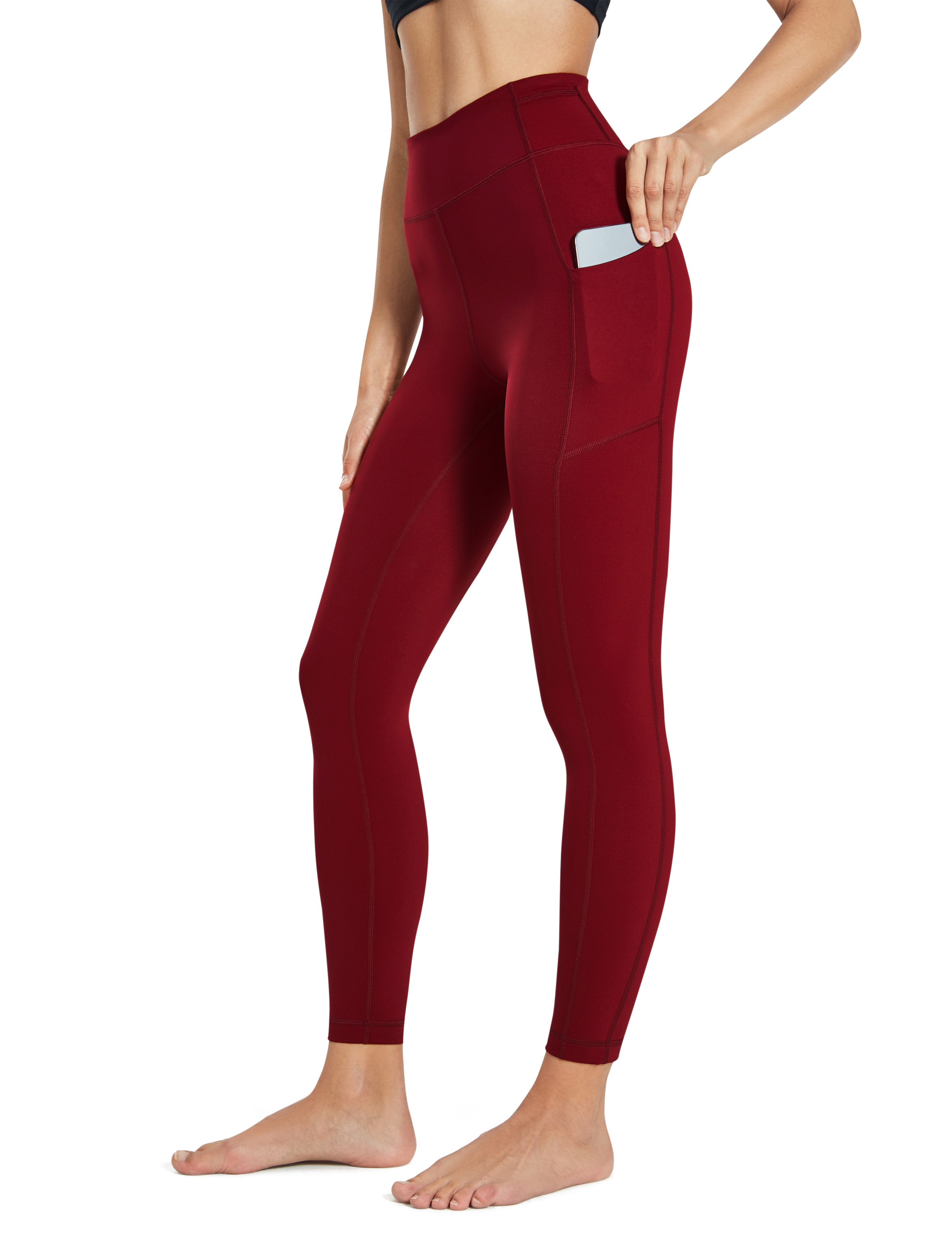 Women's Workout Leggings High Waisted Yoga Pants with Pocket 25
