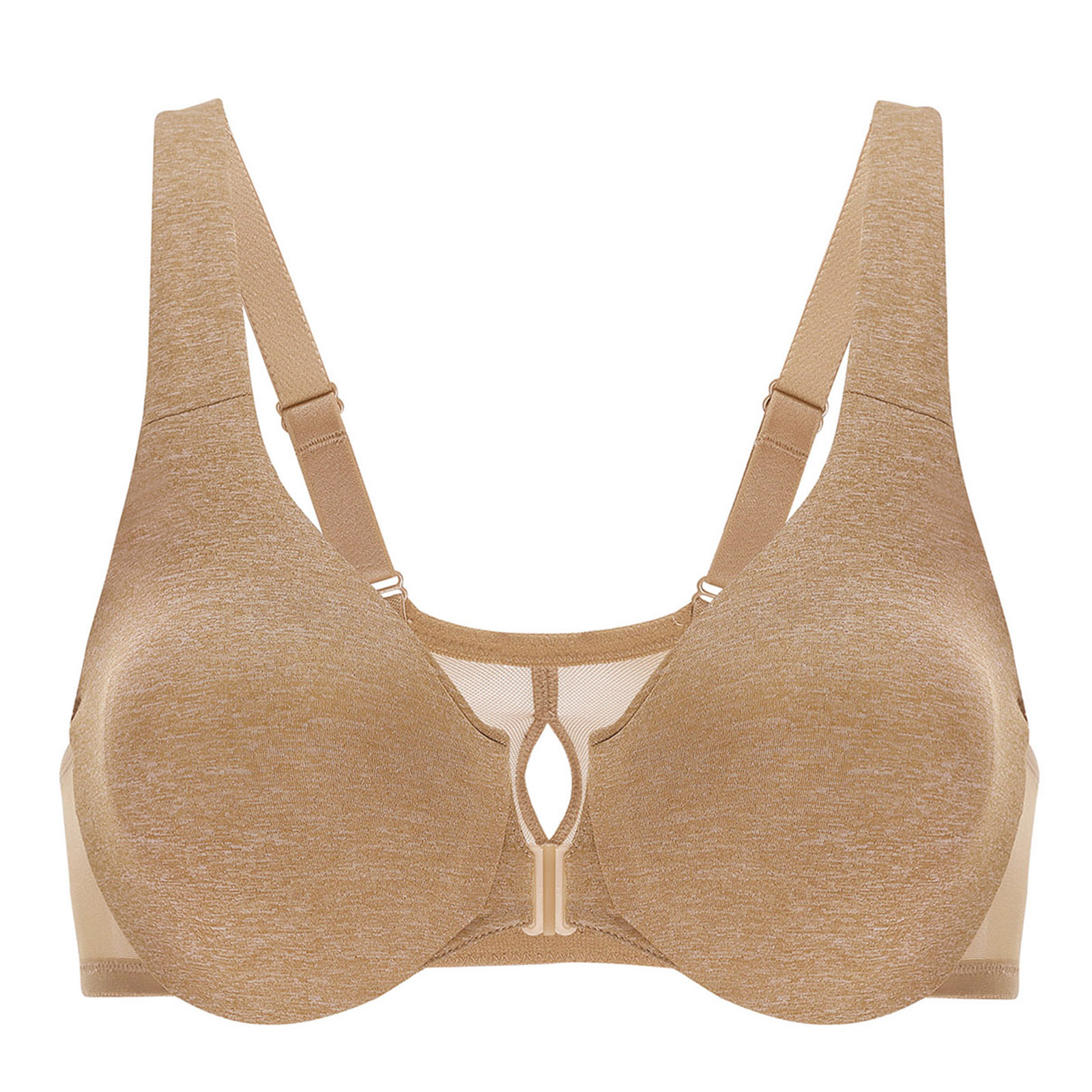Padded Front Closure Bra, Shell