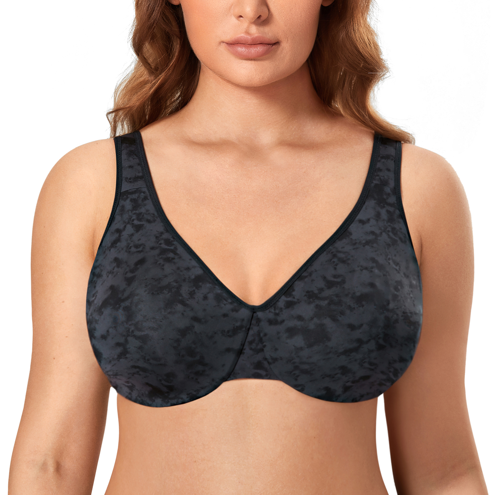 DELIMIRA Women's Smooth Full Figure Minimizer Underwire Support